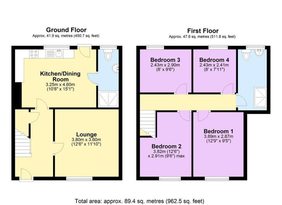 Low Rate For A 4-Bedroom House In Coventry With Free Unlimited Wi-Fi 2 Car Parking 53 Qmc Exteriör bild